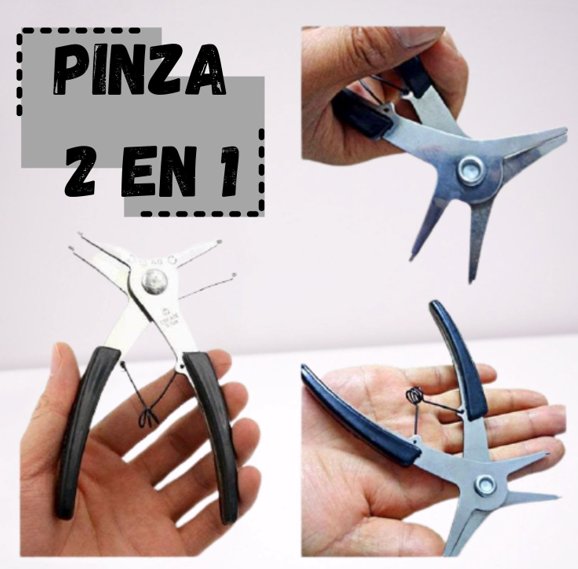PINZAS DOS EN UNO